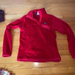 Patagonia women’s Crewneck sweater red small